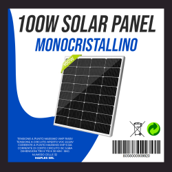 Pannello solare 100W...