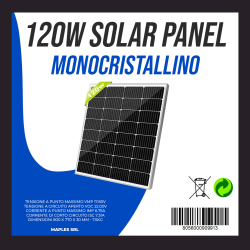 Pannello solare 120W...