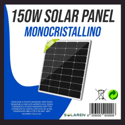 Pannello solare 150W...